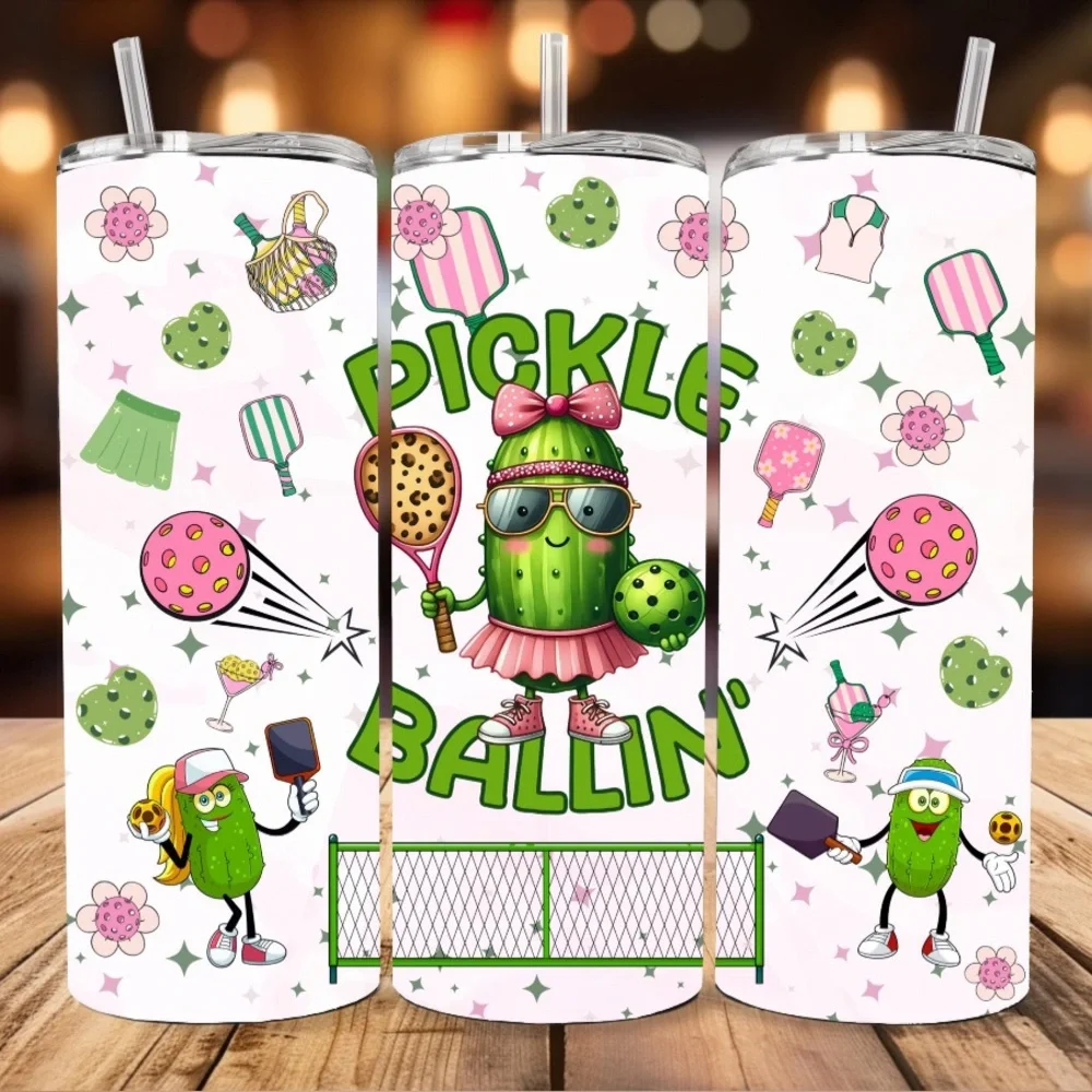 Pickle Ballin 20 oz. Stainless Steel Tumbler
